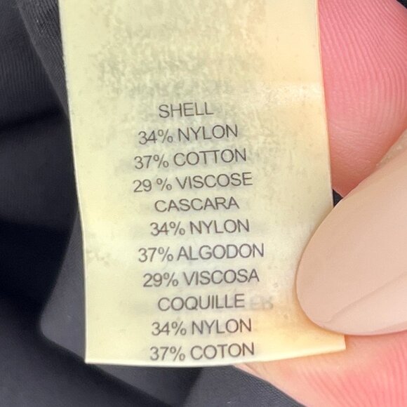 NWT Vince Camuto Black Bell Sleeve Lace Dress (6) Dark Coquette / Dark Romance - Picture 8 of 16